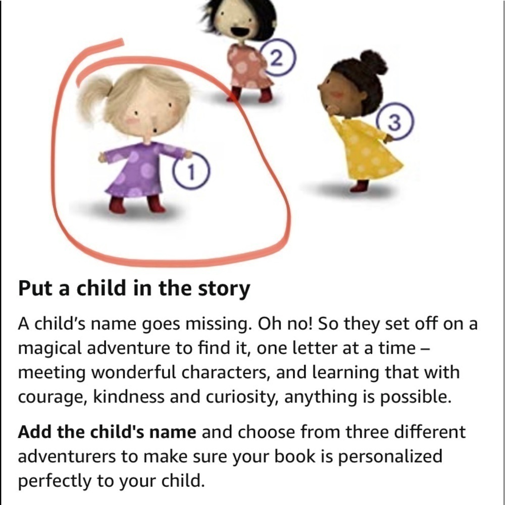 The Little Girl Who Lost Her Name,personalized AVA - Picture 6 of 10